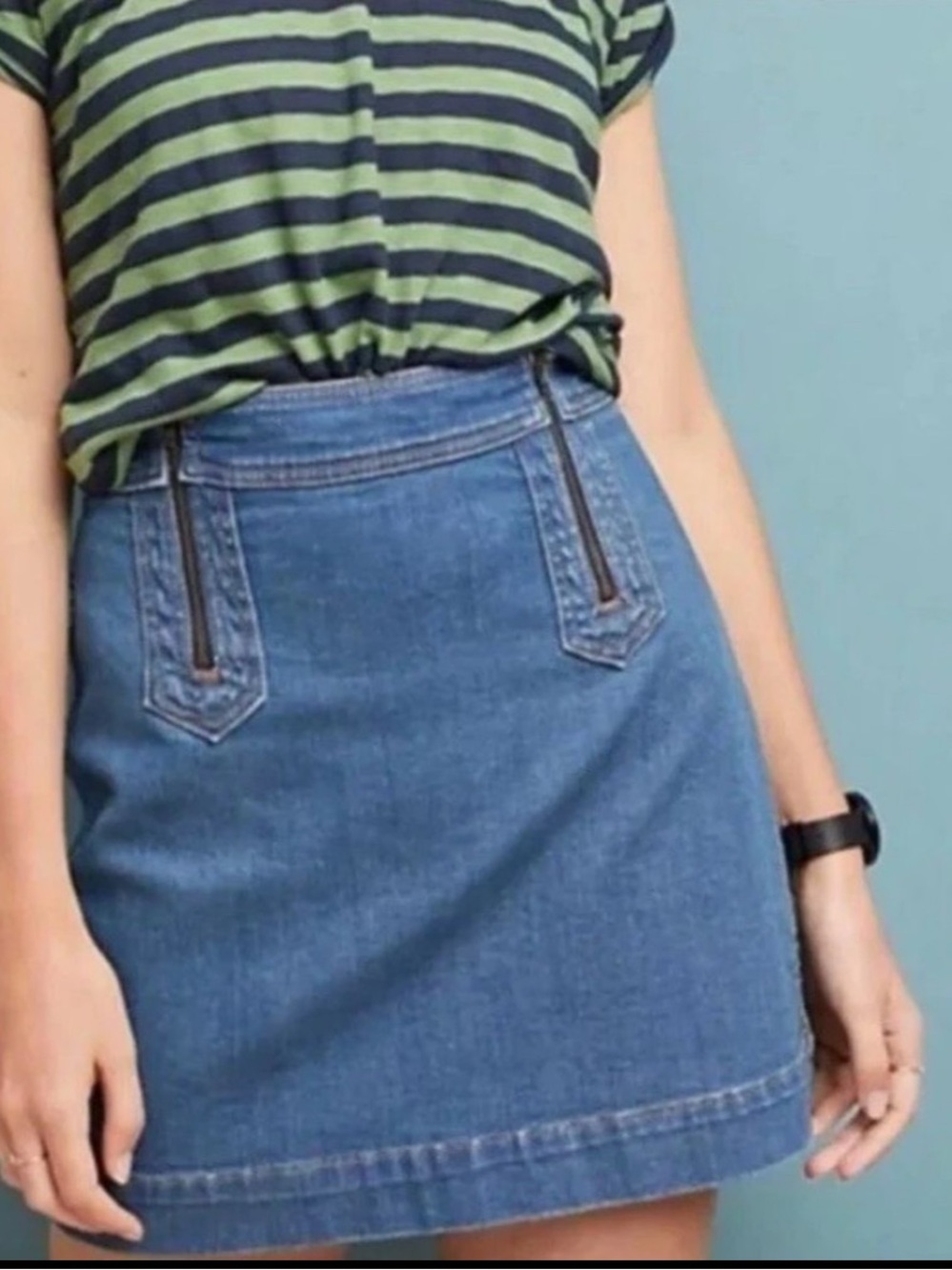 Denim skirt